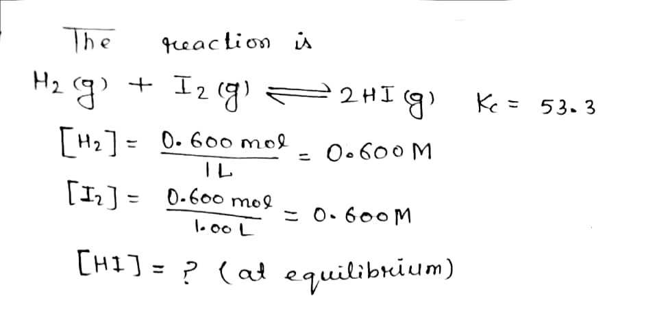 Chemistry homework question answer, step 1, image 1